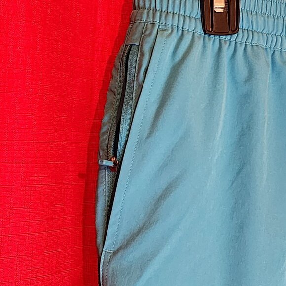 Hurley Men's Exist Slash Lightweight Sport Shorts Blue Size Small - Picture 4 of 11